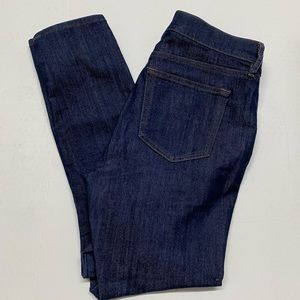 Ann Taylor Loft Dark Wash Modern Skinny Slim Pockets Jeans Sz 27 / 4